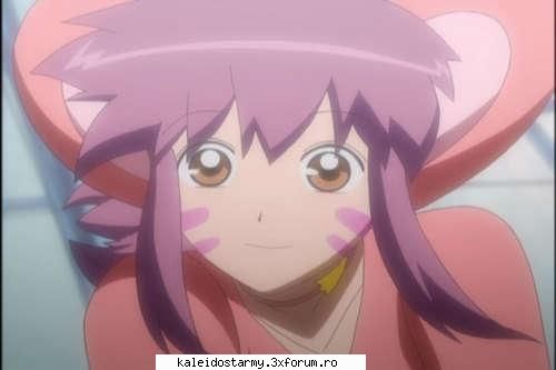 Imagini Kaleido star - ce draguta e sora aici seamana cu o pisica - Imagini