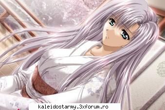 La trapez - Yomiko se schimba si se imbraca intr-un kimonow - La antrenament